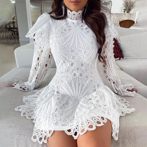 ethnic clothing europe america autumn 2021 women's dress solid color lace hollow out white irregular round neck long sleeve casual, Red
ethnic clothing europe america autumn 2021 women's dress solid color lace hollow out white irregular round neck long sleeve casual, Red