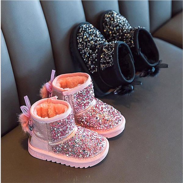boots children snow rhinestone anti-fur leather 2021 winter girls ears sequin warm kids shoes plush fur botas, Black;grey
boots children snow rhinestone anti-fur leather 2021 winter girls ears sequin warm kids shoes plush fur botas, Black;grey