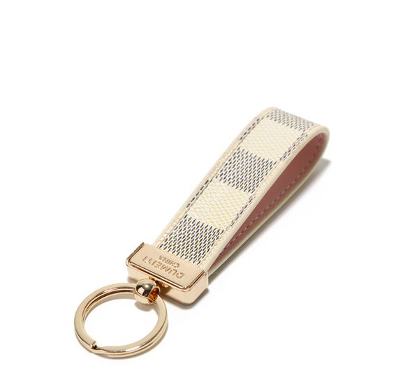 fashion couple keychain personalized simple leather cord pendant keyring gift, Silver
fashion couple keychain personalized simple leather cord pendant keyring gift, Silver