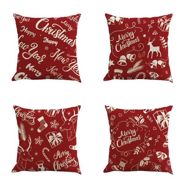 cushion/decorative pillow red festive pillowcase christmas cotton linen throw case cushion cover home tv cabinet sofa decor living room deco
cushion/decorative pillow red festive pillowcase christmas cotton linen throw case cushion cover home tv cabinet sofa decor living room deco