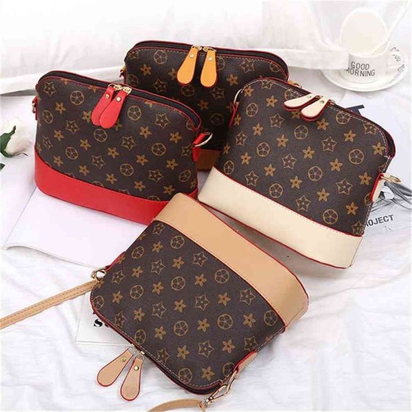 retro flower pu leather crossbody one shoulder bag designers shell tote elegent fanny packs backpack color patchwork big size double zipper, White
retro flower pu leather crossbody one shoulder bag designers shell tote elegent fanny packs backpack color patchwork big size double zipper, White