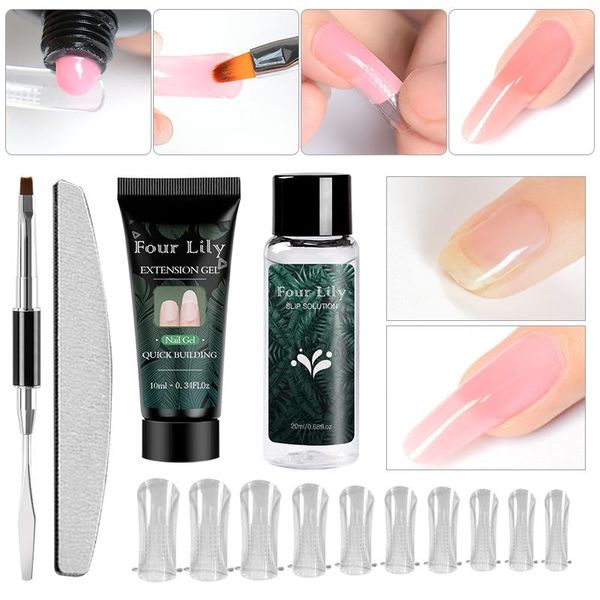 nail art kits four lily quick building poly uv gel soak off extension slip solution brush buffer lamp fake nails form set tips
nail art kits four lily quick building poly uv gel soak off extension slip solution brush buffer lamp fake nails form set tips
