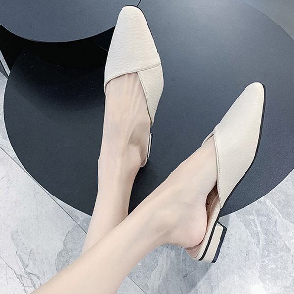 2021 womens shoes pu fashion mules high heel sandals slippers slides slip on shoes women dress office shoes lady pointed toe, Black
2021 womens shoes pu fashion mules high heel sandals slippers slides slip on shoes women dress office shoes lady pointed toe, Black