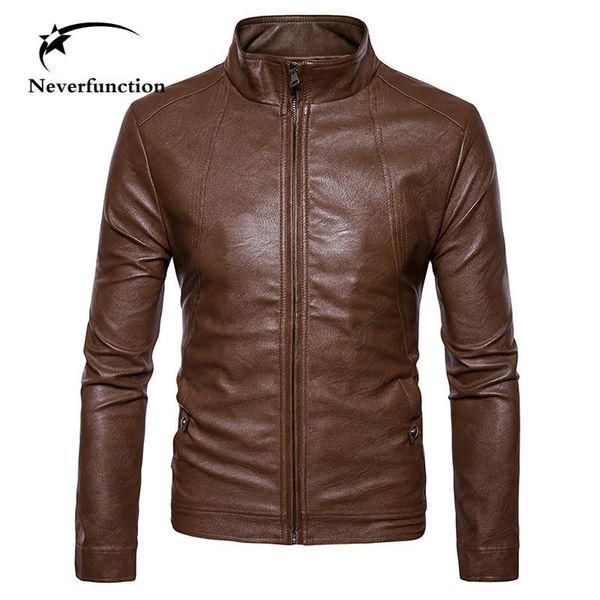 men's jackets faux leather men motorcycle jacket casual slim turtleneck bomber vintage windproof biker, Black;brown
men's jackets faux leather men motorcycle jacket casual slim turtleneck bomber vintage windproof biker, Black;brown