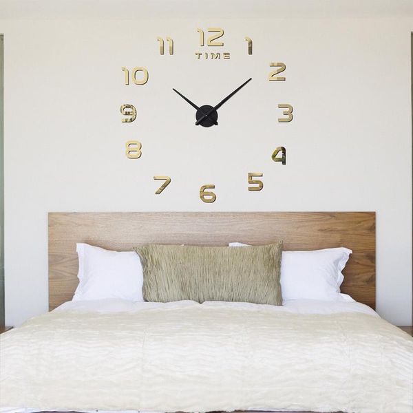wall clocks large digital clock 3d kitchen living room diy modern design decorative for home
wall clocks large digital clock 3d kitchen living room diy modern design decorative for home
