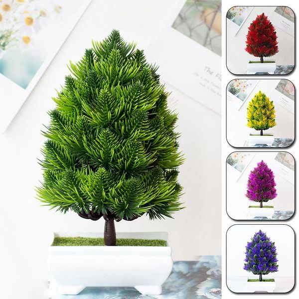 mini christmas tree artificial flowers fake green pot pine bonsai simulation home ornament wedding party decor decorative & wreaths
mini christmas tree artificial flowers fake green pot pine bonsai simulation home ornament wedding party decor decorative & wreaths