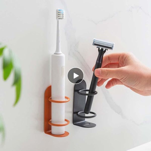 toothbrush holders wall-mounted rack toothbrush-organizer for oral-b electric holder razor storage shelf bathroom accessories
toothbrush holders wall-mounted rack toothbrush-organizer for oral-b electric holder razor storage shelf bathroom accessories