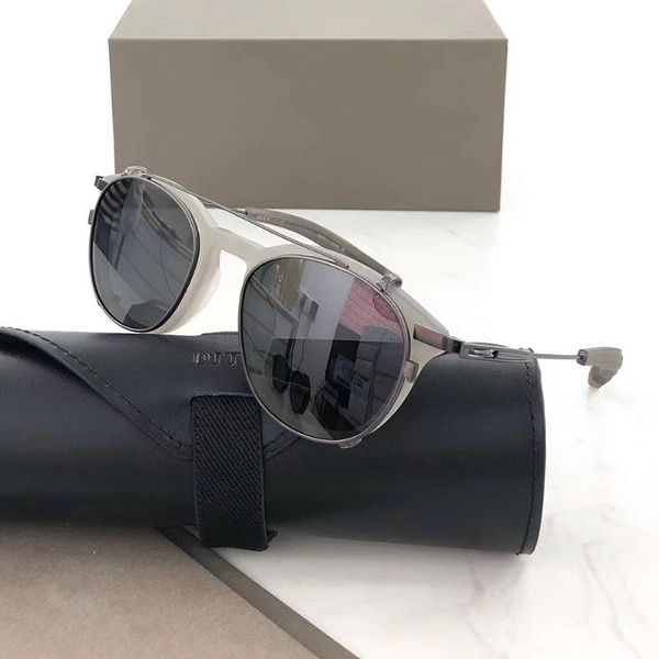 round oval titanium sunglasses men luxury designer quality sun glasses shenzhen frames with clip on polarized lens, White;black
round oval titanium sunglasses men luxury designer quality sun glasses shenzhen frames with clip on polarized lens, White;black