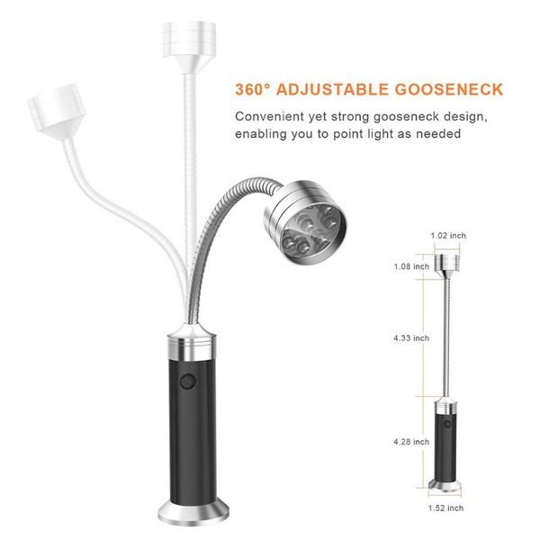 flashlights torches 1 pcs barbecue light magnetic base super bright led lights flexible gooseneck weather resistant dropship
flashlights torches 1 pcs barbecue light magnetic base super bright led lights flexible gooseneck weather resistant dropship