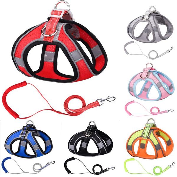 dog collars & leashes reflective harness leash set nylon pet cat adjustable harnesses vest for puppy medium supplies
dog collars & leashes reflective harness leash set nylon pet cat adjustable harnesses vest for puppy medium supplies