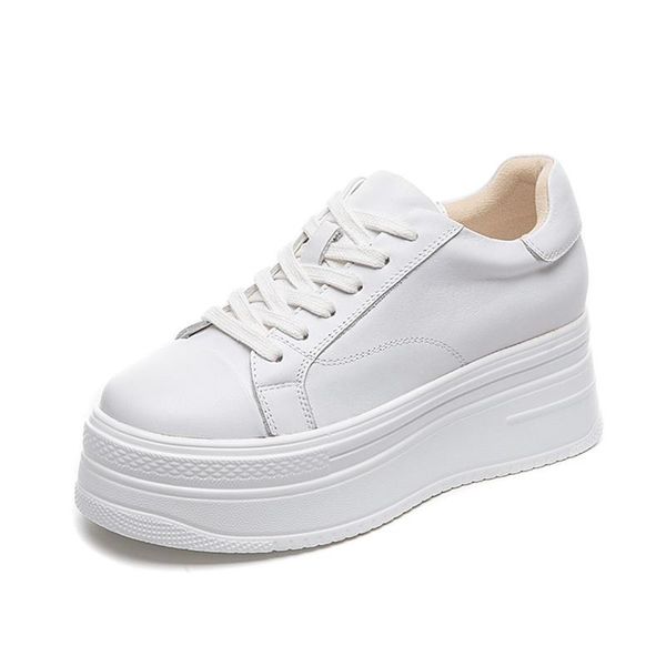 dress shoes real cowhide spring autumn thick-soled women's increase platform casual trendy white women sneakers, Black
dress shoes real cowhide spring autumn thick-soled women's increase platform casual trendy white women sneakers, Black