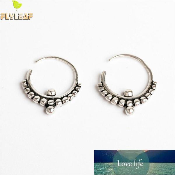 flyleaf 925 sterling silver circle bead hoop earrings for women vintage simple earings fashion jewelry high quality, Golden;silver
flyleaf 925 sterling silver circle bead hoop earrings for women vintage simple earings fashion jewelry high quality, Golden;silver