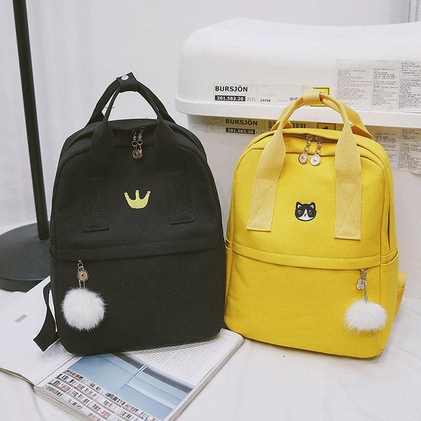 diaper bags cute canvas backpack fashion women for school teenagers girls big capacity yellow travel bag female bookbag mochila
diaper bags cute canvas backpack fashion women for school teenagers girls big capacity yellow travel bag female bookbag mochila