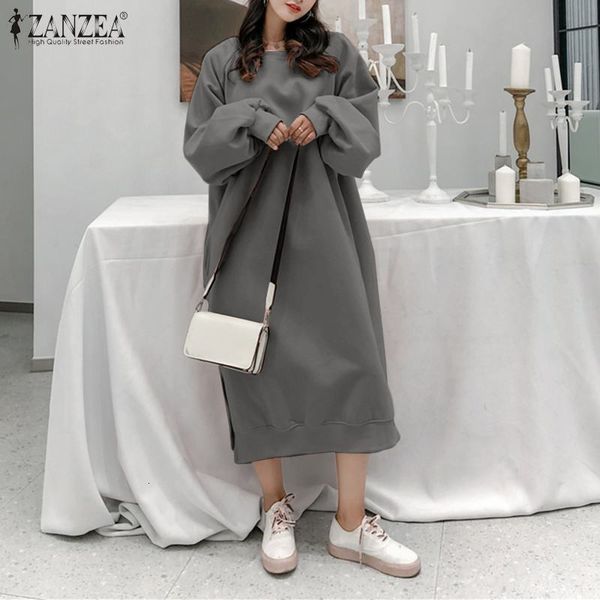 women's blouses & shirts solid color sweatshirt dress winter long puff sleeve pullover zanzea 2021 women black drawstring casual v, White
women's blouses & shirts solid color sweatshirt dress winter long puff sleeve pullover zanzea 2021 women black drawstring casual v, White