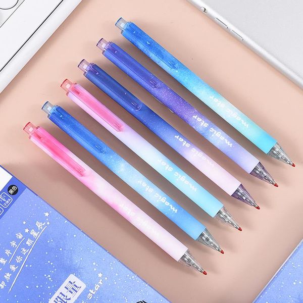 gel pens 1pcs starry sky pen kawaii student quick-drying 0.5mm black neutral school office writing supplies stationery
gel pens 1pcs starry sky pen kawaii student quick-drying 0.5mm black neutral school office writing supplies stationery