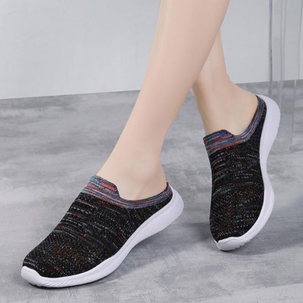 slippers fashion all-match flat women 2021 spring and summer half-drag women's shoes flying woven mesh casual, Black
slippers fashion all-match flat women 2021 spring and summer half-drag women's shoes flying woven mesh casual, Black