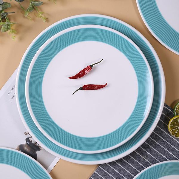 dishes & plates french modern ceramic creative home western-style bread cake plate round and flower steak tableware
dishes & plates french modern ceramic creative home western-style bread cake plate round and flower steak tableware