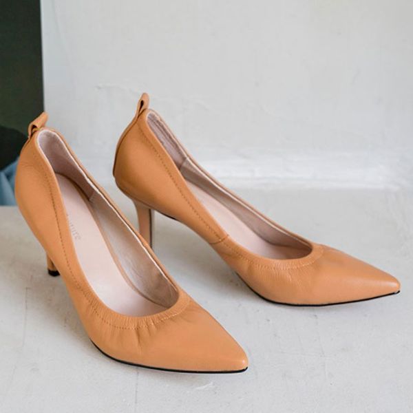 women pumps real leather thin heel pointed toe women high heel shoes fashion ladies party shoes woman size 34-39, Black
women pumps real leather thin heel pointed toe women high heel shoes fashion ladies party shoes woman size 34-39, Black