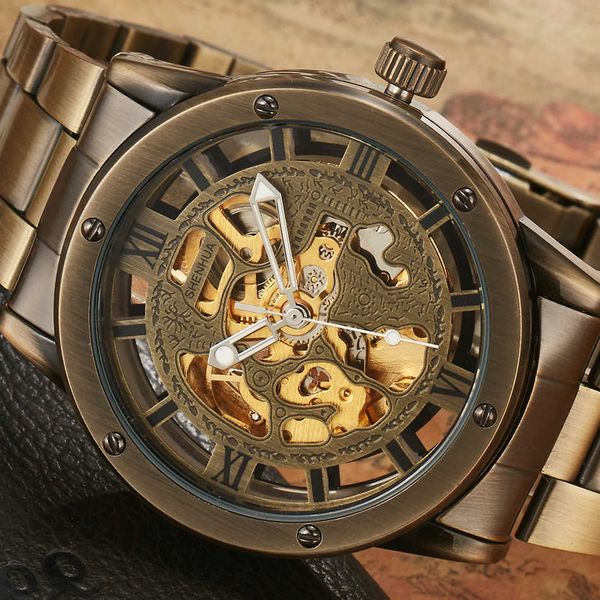 brand full steel mens automatic mechanical watches men luxury gold skeleton mechanical watch, Slivery;brown
brand full steel mens automatic mechanical watches men luxury gold skeleton mechanical watch, Slivery;brown