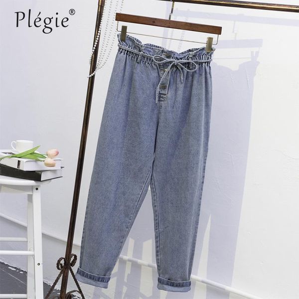 plegie 2xl-5xl large size fat jeans womens elastic waist denim long harem pants plus woman loose lady trousers women's, Blue
plegie 2xl-5xl large size fat jeans womens elastic waist denim long harem pants plus woman loose lady trousers women's, Blue