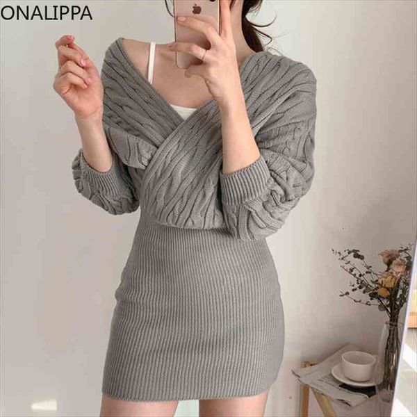 winter autumn korean chic womens dress temperament v neck cross linen pattern design stitching knitted vestidos, Black;gray
winter autumn korean chic womens dress temperament v neck cross linen pattern design stitching knitted vestidos, Black;gray