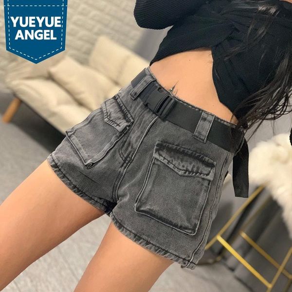 women's jeans summer women loose fit pocket short fashion biker denim shorts ladies casual streetwear cargo wide leg trousers, Blue
women's jeans summer women loose fit pocket short fashion biker denim shorts ladies casual streetwear cargo wide leg trousers, Blue