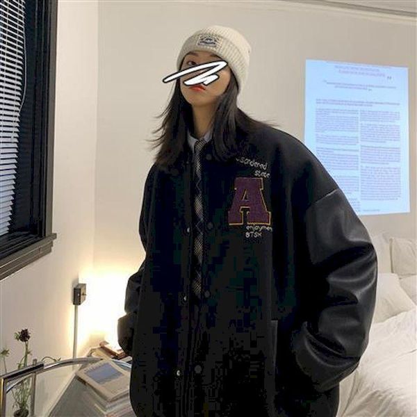 men's jackets fonekie pu leather jacket men winter loose korean thicken baseball uniform coat casual woolen handsome fashion mens top, Black;brown
men's jackets fonekie pu leather jacket men winter loose korean thicken baseball uniform coat casual woolen handsome fashion mens top, Black;brown