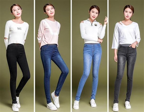 women's jeans 2021 autumn for women stretch denim pants skinny high waist elastic ladies trousers large size pencil female, Blue
women's jeans 2021 autumn for women stretch denim pants skinny high waist elastic ladies trousers large size pencil female, Blue
