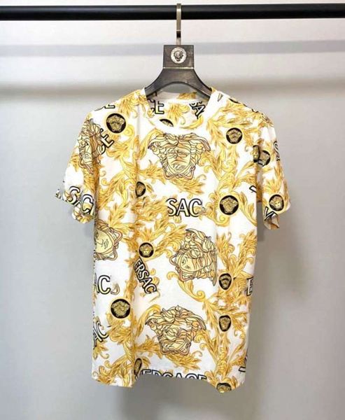 men's t-shirts fashion summer trend digital printing shorts sleeve men's sports leisure suit, White;black
men's t-shirts fashion summer trend digital printing shorts sleeve men's sports leisure suit, White;black