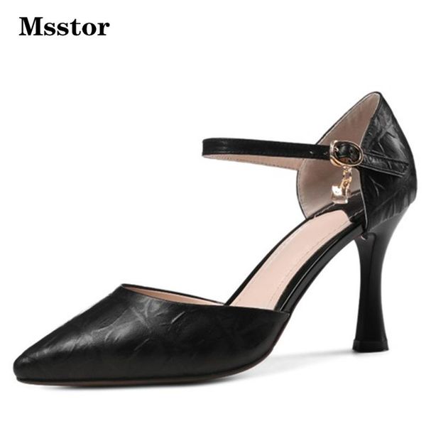 pointed toe shoes woman high heel concise office buckle strap block ladies cow leather summer sandals black
pointed toe shoes woman high heel concise office buckle strap block ladies cow leather summer sandals black