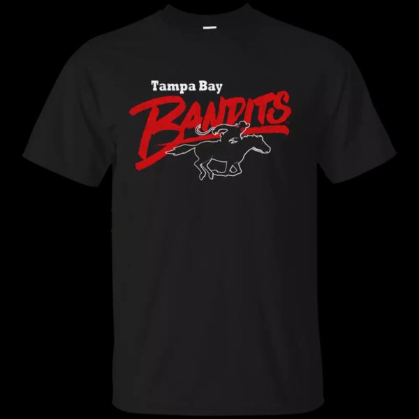 Tampa Bay Bandits, Retro, Football, USFL, Throwback, Logo, T-shirt, White;black
Tampa Bay Bandits, Retro, Football, USFL, Throwback, Logo, T-shirt, White;black