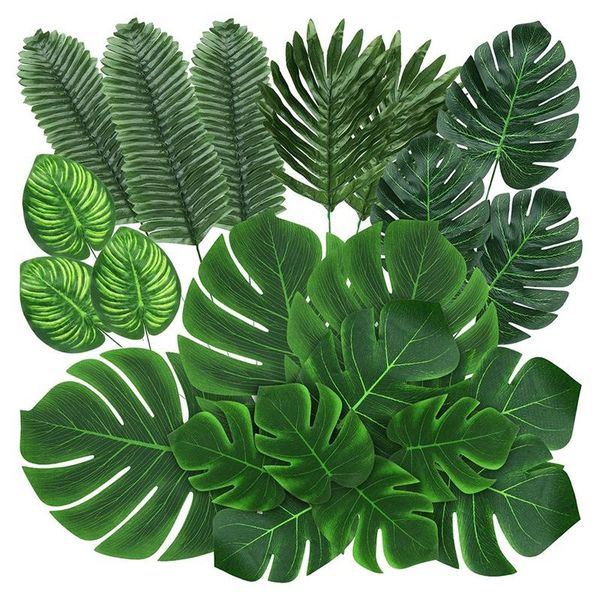 decorative flowers & wreaths 74 pcs 7 kinds artificial palm leaves tropical fake leaves, monstera leaf faux for safari jungle hawaiian party
decorative flowers & wreaths 74 pcs 7 kinds artificial palm leaves tropical fake leaves, monstera leaf faux for safari jungle hawaiian party