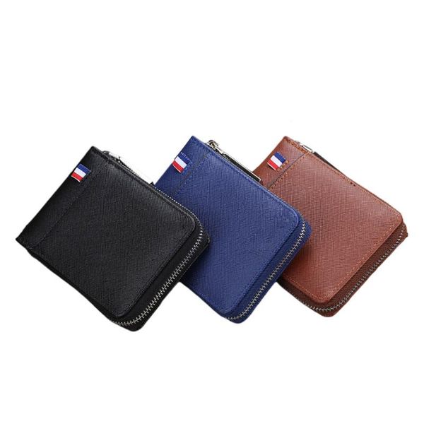 wallets fashion zipper men's wallet small short holder for male vintage mini man purse with coin pocket carteira portfel, Red;black
wallets fashion zipper men's wallet small short holder for male vintage mini man purse with coin pocket carteira portfel, Red;black