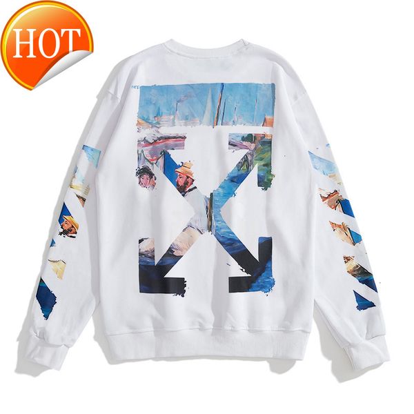 chaopai autumn winter off monet oil painting arrstyle graffiti round neck sweater style men and women lovers loose bottomed shirt, Black
chaopai autumn winter off monet oil painting arrstyle graffiti round neck sweater style men and women lovers loose bottomed shirt, Black