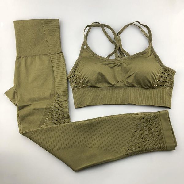 pcs seamless yoga set women fitness clothing sportswear woman gym leggings padded push-up strappy sports bra suits outfit
pcs seamless yoga set women fitness clothing sportswear woman gym leggings padded push-up strappy sports bra suits outfit