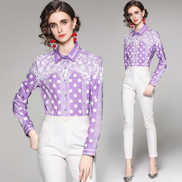 polka dot shirt female fashion versatile waist closing slim positioning printed autumn, Black;gray
polka dot shirt female fashion versatile waist closing slim positioning printed autumn, Black;gray