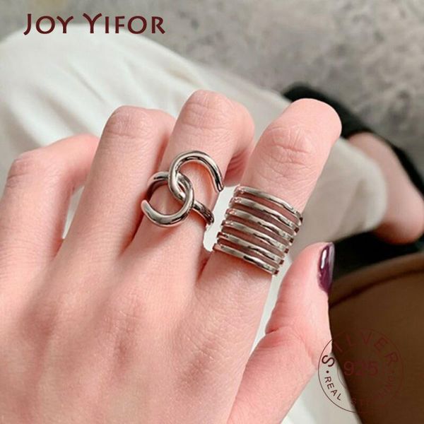 cluster rings 925 sterling silver for women creative trendy irregular geometric handmade vintage punk hiphop jewelry gifts, Golden;silver
cluster rings 925 sterling silver for women creative trendy irregular geometric handmade vintage punk hiphop jewelry gifts, Golden;silver