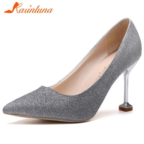 dress shoes karin brand ladies spring autumn pumps fashion thin high heels shallow women party ol wedding woman, Black
dress shoes karin brand ladies spring autumn pumps fashion thin high heels shallow women party ol wedding woman, Black
