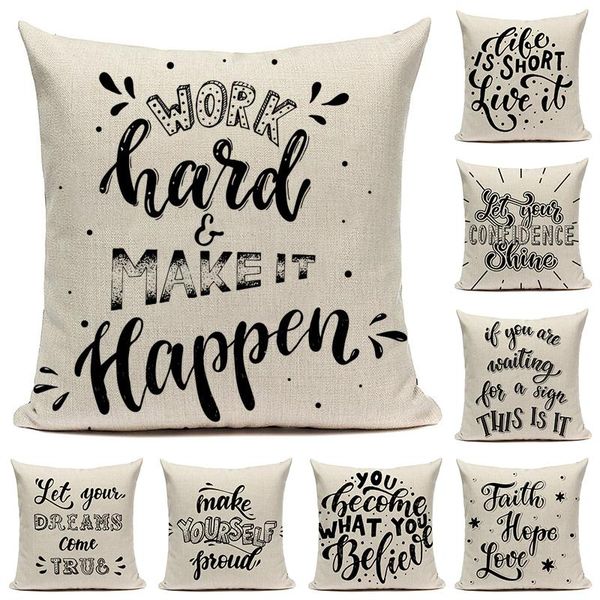 funny letters cushion cover soft linen pillow case for living room sofa decoration kussenhoes nordic home decor 18x18 inch cushion/decorativ
funny letters cushion cover soft linen pillow case for living room sofa decoration kussenhoes nordic home decor 18x18 inch cushion/decorativ