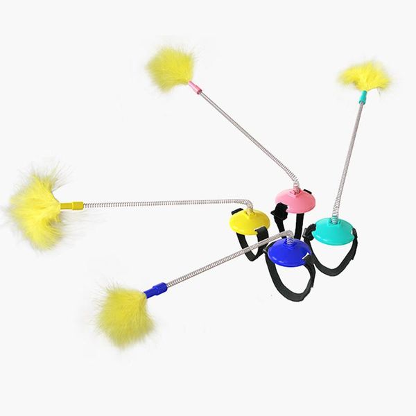 cat toys funny interactive toy pet stick feather wand for kitten 
cat toys funny interactive toy pet stick feather wand for kitten