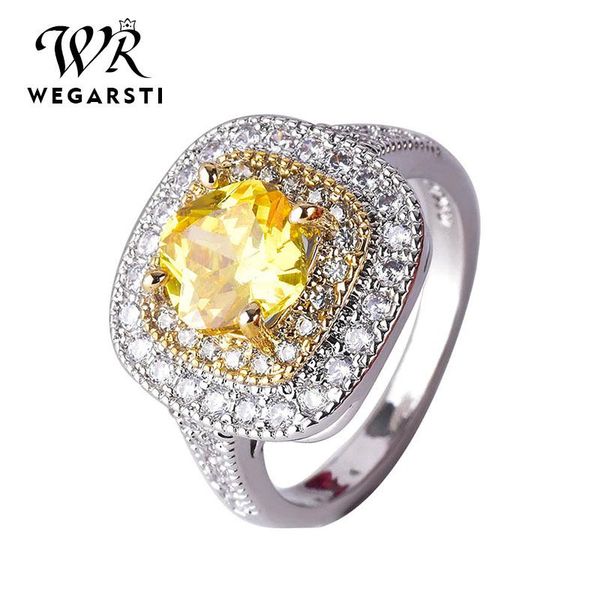 cluster rings wegarsti original solid design 925 sterling silver ring for women wedding engagement finger jewelry personalized size 6 7 8 9, Golden;silver
cluster rings wegarsti original solid design 925 sterling silver ring for women wedding engagement finger jewelry personalized size 6 7 8 9, Golden;silver