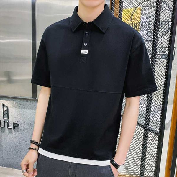 men's polos men summer shirt breathable social working male casual stree youth tenn fashion cotton shirts, White;black
men's polos men summer shirt breathable social working male casual stree youth tenn fashion cotton shirts, White;black