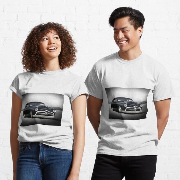 women's t-shirt t shirt women 1950 ford custom coupe classic, White
women's t-shirt t shirt women 1950 ford custom coupe classic, White