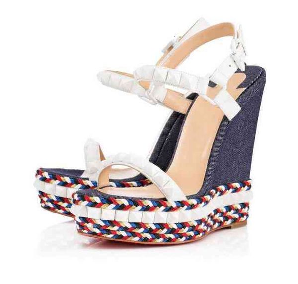 red famous ladies bottom sandal wedge cataclou sandals gold patent leather studded ankle strap women's pumps party dress eu35-43,with, Black
red famous ladies bottom sandal wedge cataclou sandals gold patent leather studded ankle strap women's pumps party dress eu35-43,with, Black