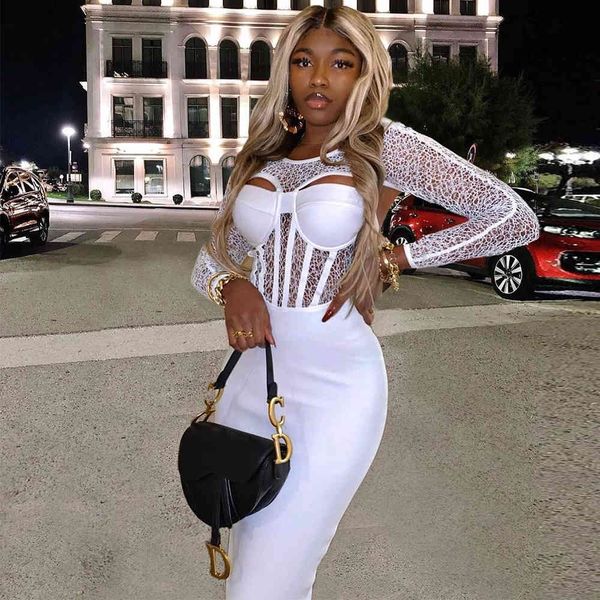 dresses arrival of long-sleeve lace female white winter bandage bodycon midi night party dress e1hj, Black;gray
dresses arrival of long-sleeve lace female white winter bandage bodycon midi night party dress e1hj, Black;gray