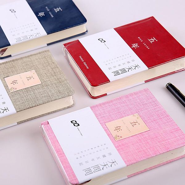 notepads girl souvenir book five-year handbook plan efficiency schedule travel diary super thick, Purple;pink
notepads girl souvenir book five-year handbook plan efficiency schedule travel diary super thick, Purple;pink