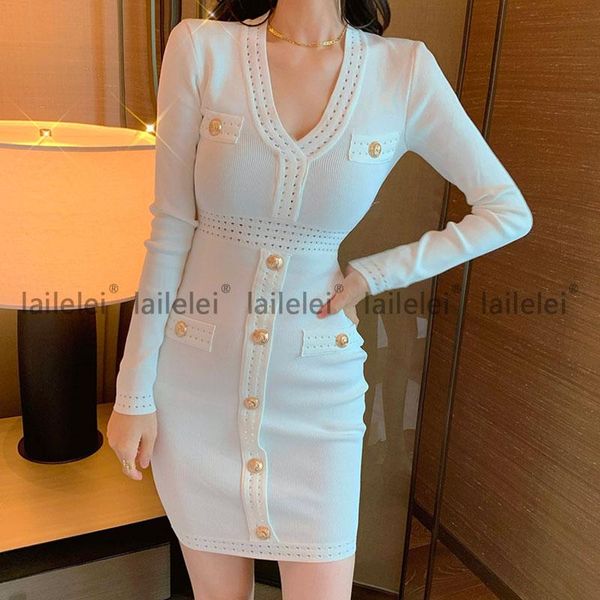 casual dresses buttons hollow knitted mini wrap dress women long slveen temperament party high waist slim vestidos spring 2021 femme ro, Black;gray
casual dresses buttons hollow knitted mini wrap dress women long slveen temperament party high waist slim vestidos spring 2021 femme ro, Black;gray