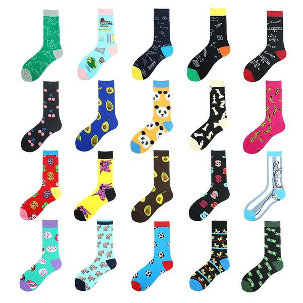 men's socks 1 pairs men cotton trend geometry graph chess women animal fruit harajuku cycling casual cartoon crew fun sock male, Black
men's socks 1 pairs men cotton trend geometry graph chess women animal fruit harajuku cycling casual cartoon crew fun sock male, Black