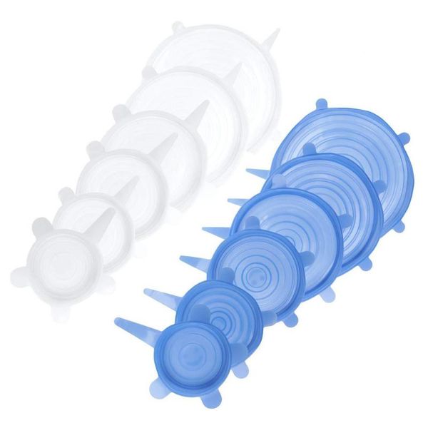 food savers & storage containers 12pcs stretched universal bowl cover silicone six-piece set fresh-keeping refrigerator microwave sealed 
food savers & storage containers 12pcs stretched universal bowl cover silicone six-piece set fresh-keeping refrigerator microwave sealed