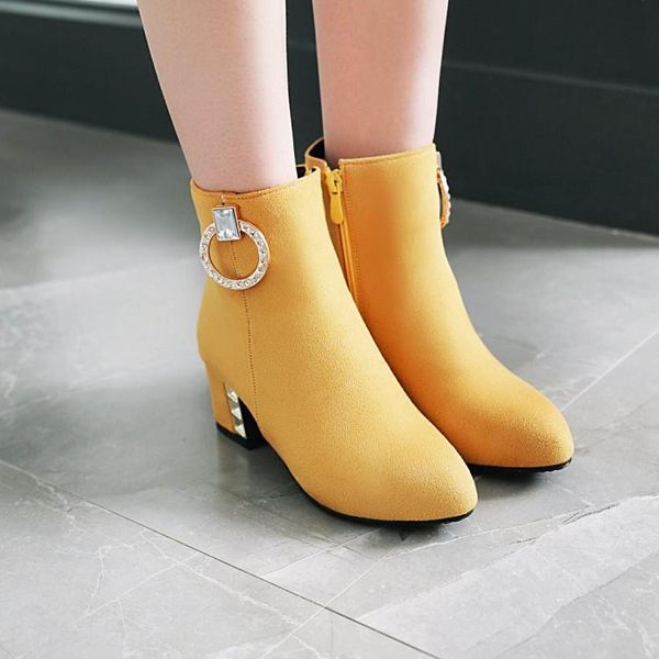 boots plus size - women shoes ankle for ladies chunky with solid color zipper fashion, Black
boots plus size - women shoes ankle for ladies chunky with solid color zipper fashion, Black